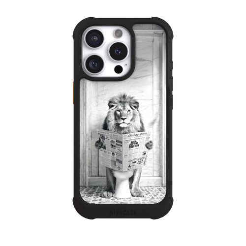 Apple iPhone 16 Pro NIVOmax Lion Toilet