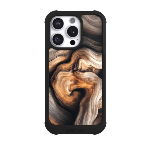 Apple iPhone 16 Pro NIVOmax Rustic Wood