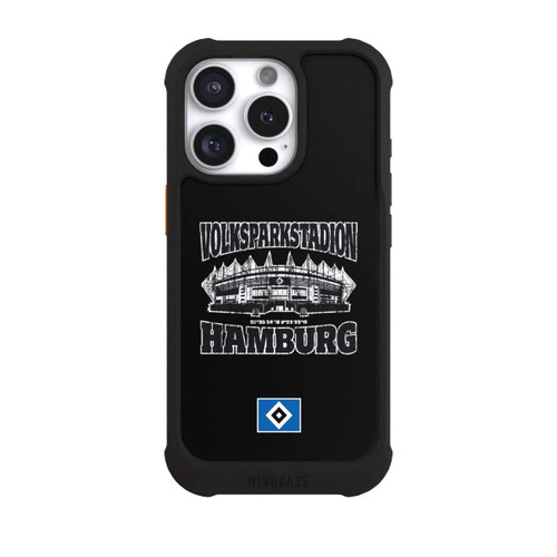 Apple iPhone 16 Pro NIVOmax HSV Volksparkstadion Schwarz