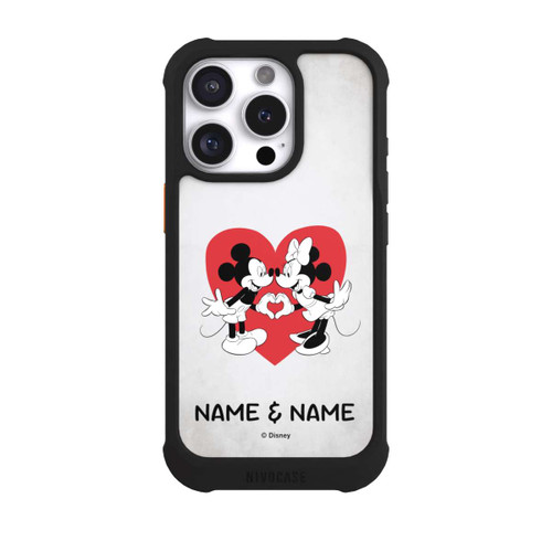 Apple iPhone 16 Pro NIVOmax Minnie und Micky Personalisierbar