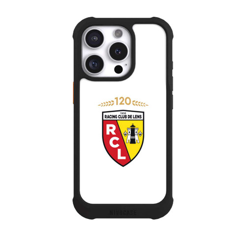 Apple iPhone 16 Pro NIVOmax RC Lens 120 ans anniversaire blanc