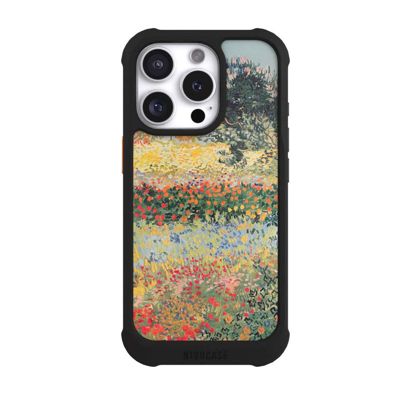 iPhone 16 Pro NIVOmax Garden in Bloom, Arles, July 1888 by Vincent van Gogh