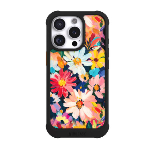 Apple iPhone 16 Pro NIVOmax Frühlingsblumen Gemälde