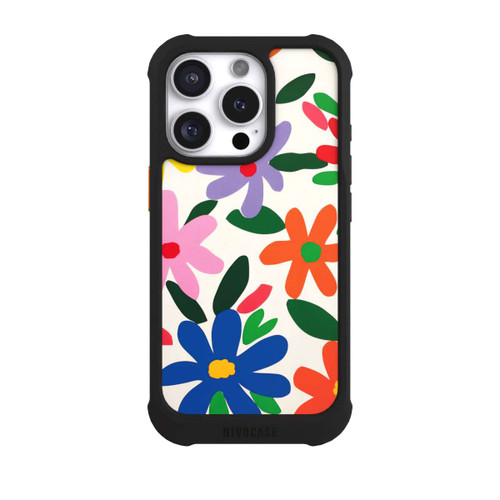 Apple iPhone 16 Pro NIVOmax Sommerblüten Illustration
