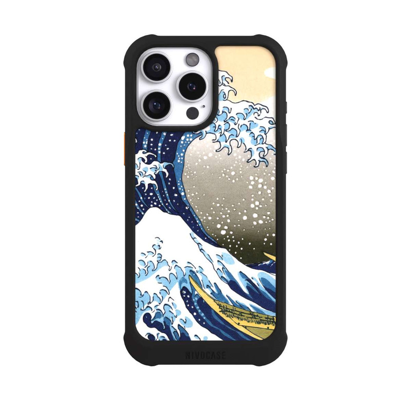 iPhone 16 Pro Max NIVOmax La Grande Vague de Kanagawa