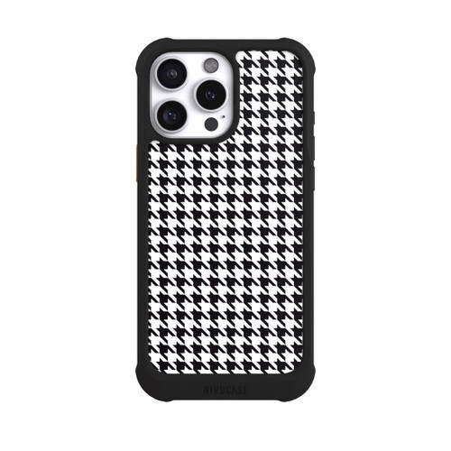 Apple iPhone 16 Pro Max NIVOmax Houndstooth black-white