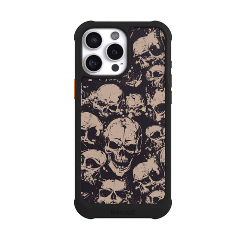 Apple iPhone 16 Pro Max NIVOmax Crânes d'Halloween
