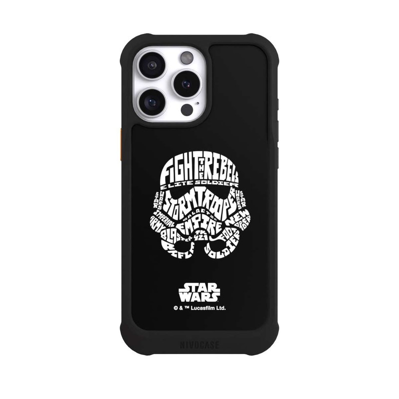 iPhone 16 Pro Max NIVOmax Storm Trooper Typo Graphique