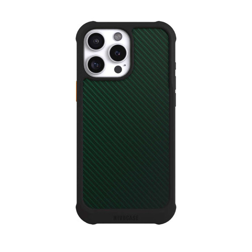 Apple iPhone 16 Pro Max NIVOmax Vert de course britannique Carbone