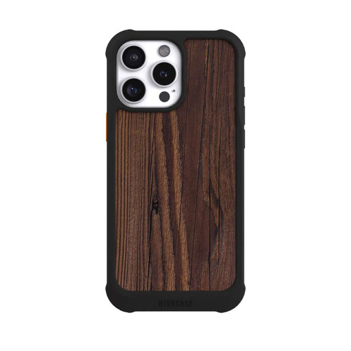 Apple iPhone 16 Pro Max NIVOmax Maserung Holzlook