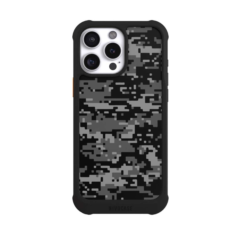 iPhone 16 Pro Max NIVOmax Pixel Camouflage