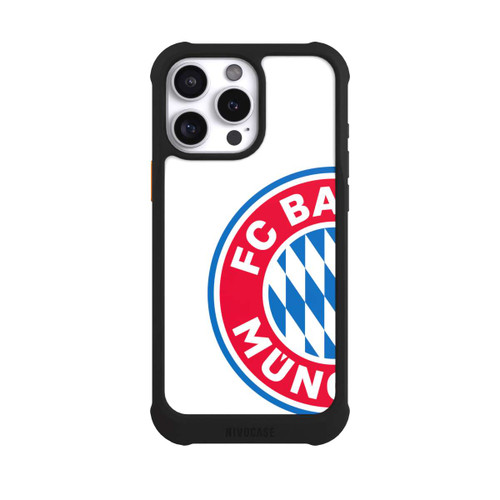 Apple iPhone 16 Pro Max NIVOmax Big FCB Logo white
