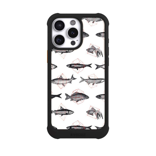 Apple iPhone 16 Pro Max NIVOmax Fishes in Geometrics