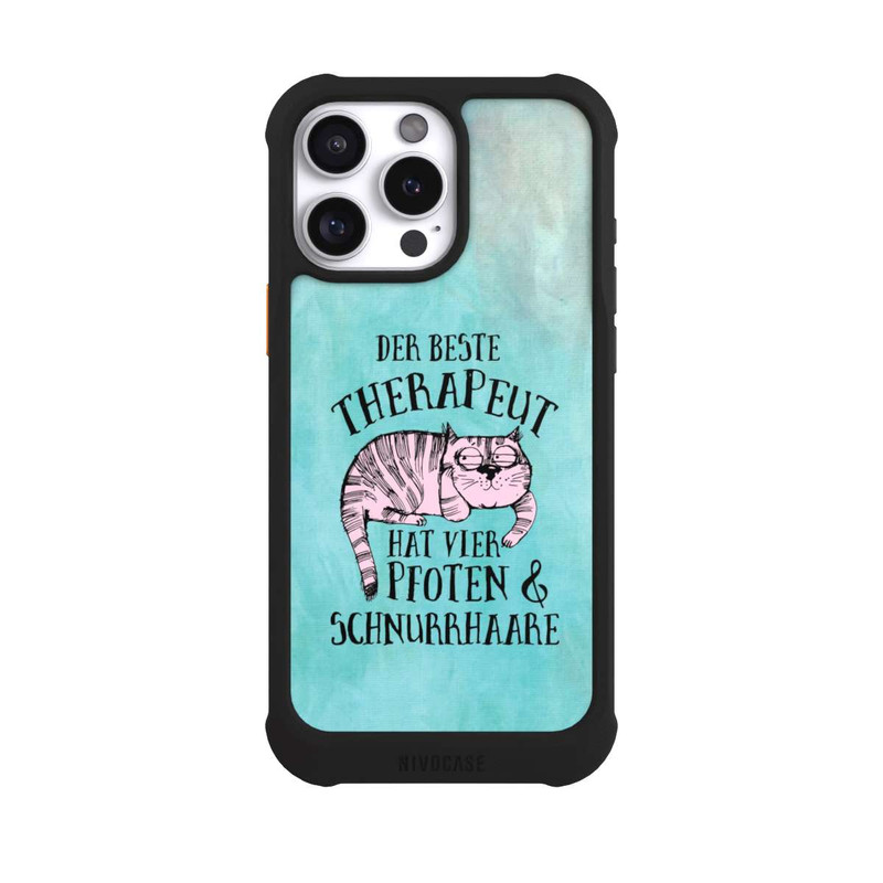 iPhone 16 Pro Max NIVOmax Katze Therapeut
