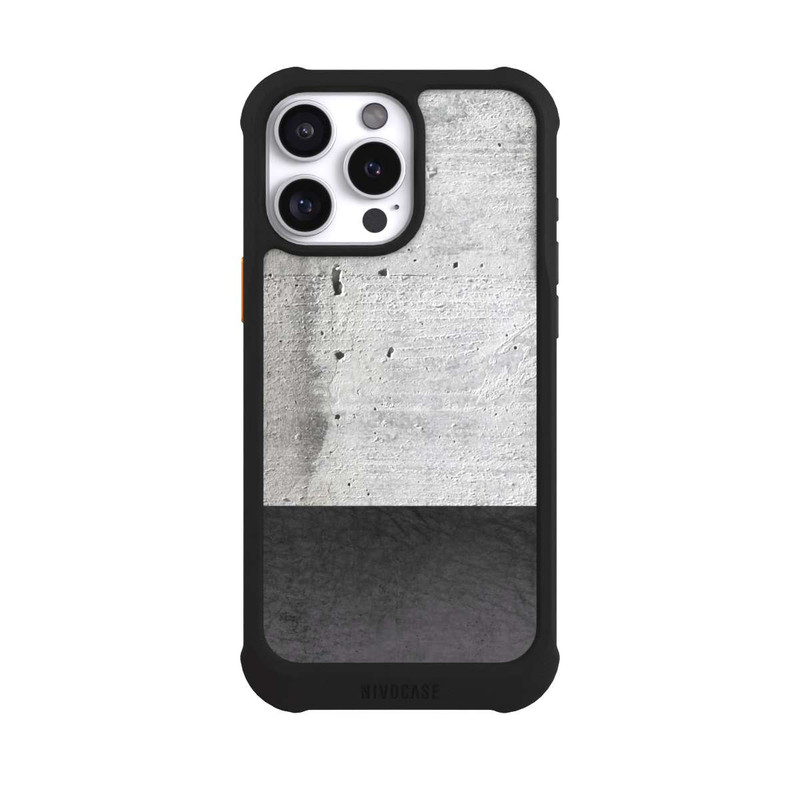 iPhone 16 Pro Max NIVOmax Leder und Beton