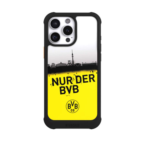 Apple iPhone 16 Pro Max NIVOmax Nur der BVB - Silhouette