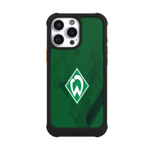 Apple iPhone 16 Pro Max NIVOmax Grüne Grafikelemente - Werder Bremen