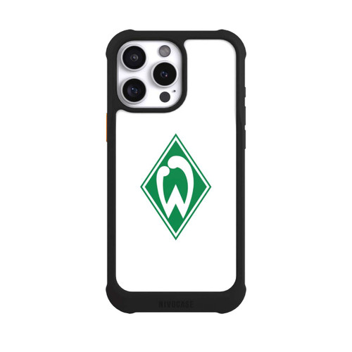 Apple iPhone 16 Pro Max NIVOmax Logo auf Weiß - Werder Bremen