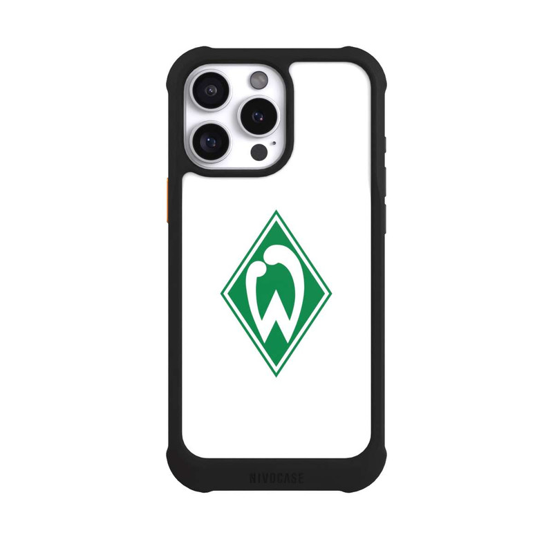 iPhone 16 Pro Max NIVOmax Logo auf Weiß - Werder Bremen