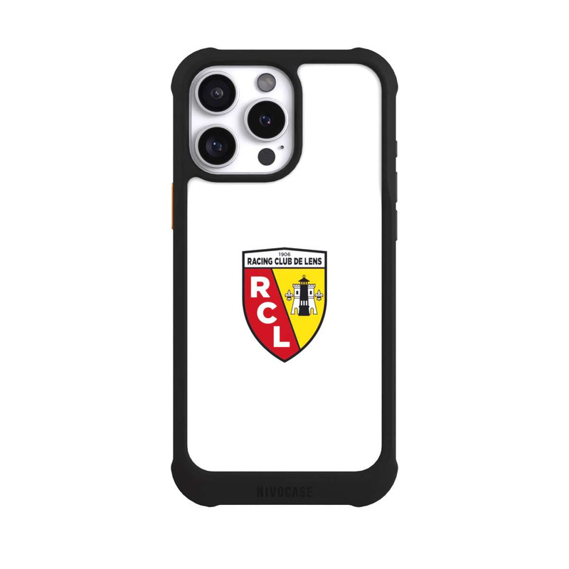 iPhone 16 Pro Max NIVOmax Logo RC Lens / Blanc