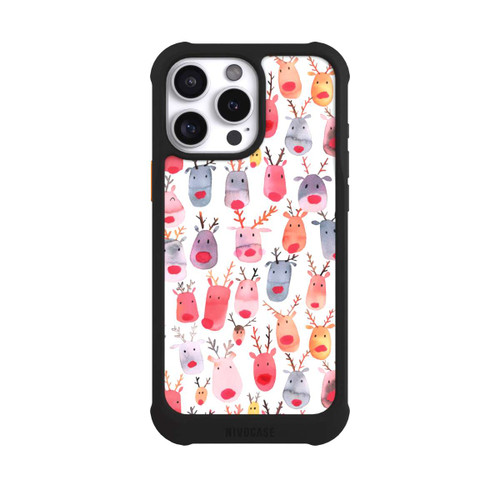 Apple iPhone 16 Pro Max NIVOmax  Niedliches Rentieraquarell