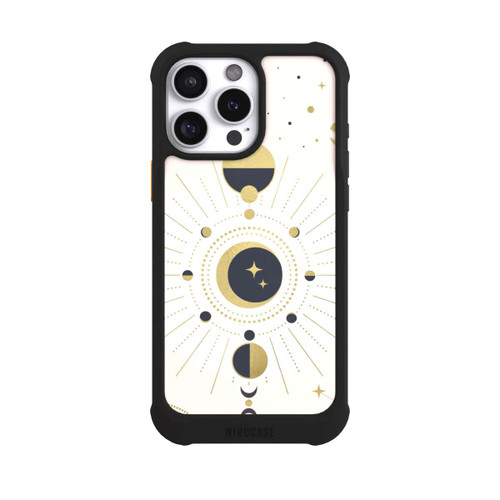 Apple iPhone 16 Pro Max NIVOmax Look abstrait or rose