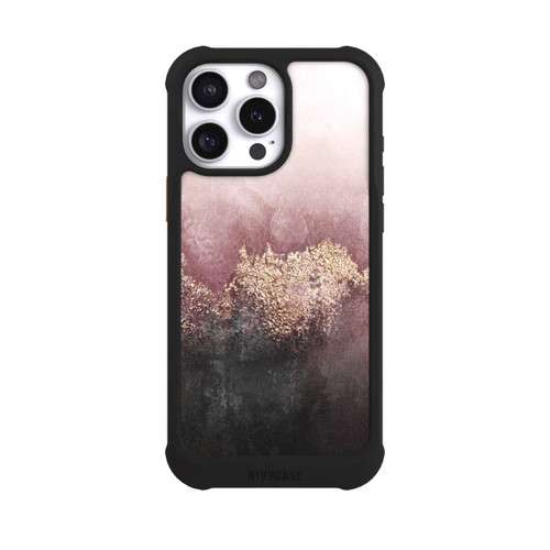 Apple iPhone 16 Pro Max NIVOmax Rosa Himmelsstaub Golddruck