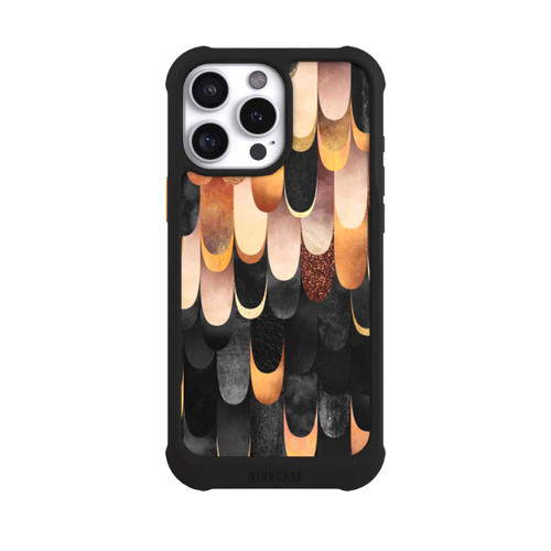 Apple iPhone 16 Pro Max NIVOmax Gefiedertes Kupfer und Schwarz