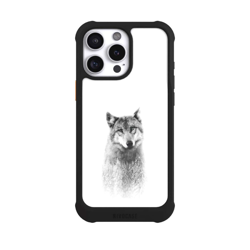 iPhone 16 Pro Max NIVOmax Le loup et la forêt