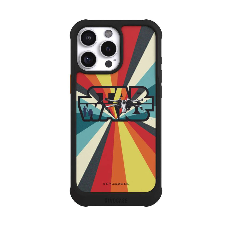 iPhone 16 Pro Max NIVOmax Retro X-Wing Star Wars Logo