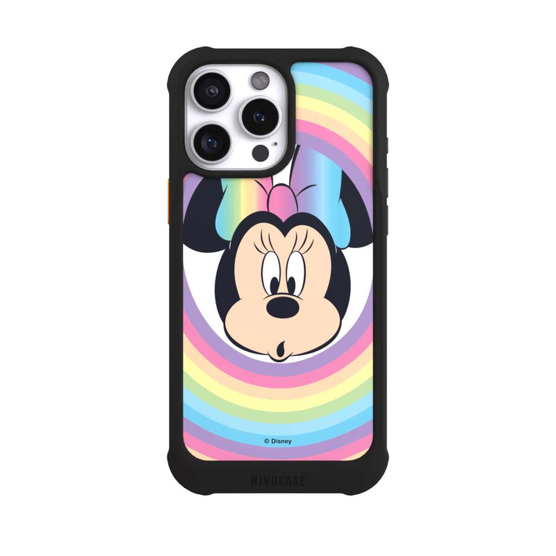 iPhone 16 Pro Max NIVOmax Minnie Rainbow Circle