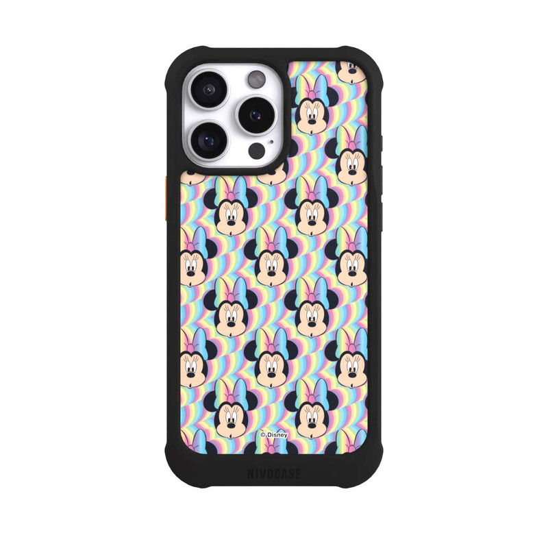 iPhone 16 Pro Max NIVOmax Minnie Rainbow Faces