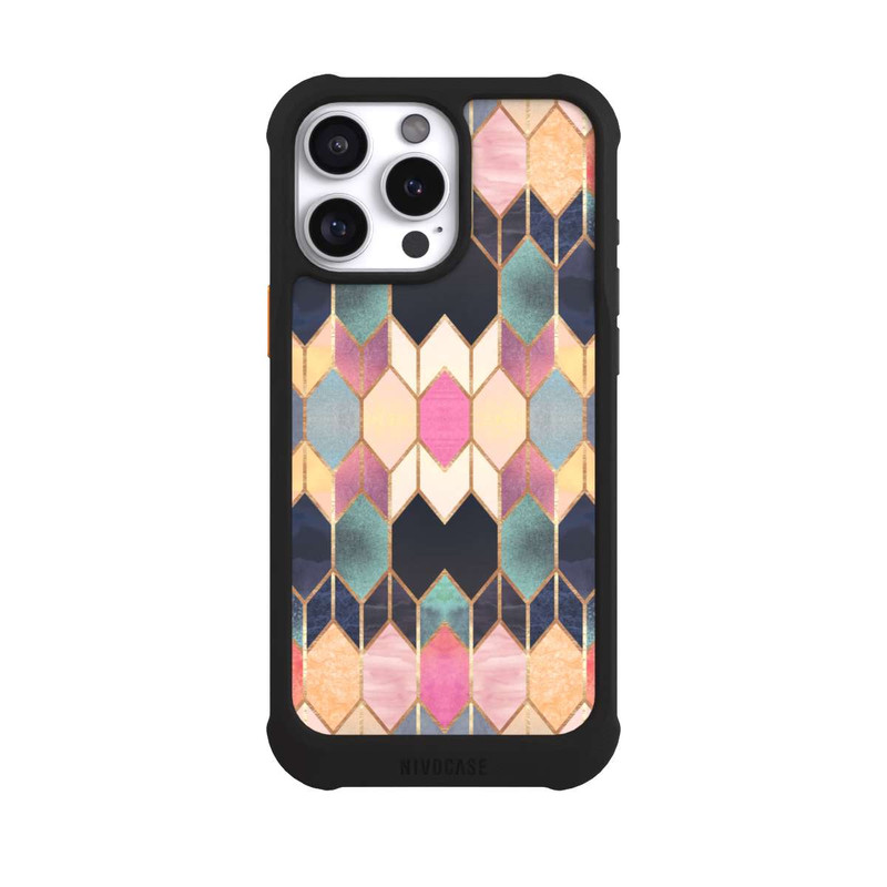 iPhone 16 Pro Max NIVOmax Bunte Glasscheibe