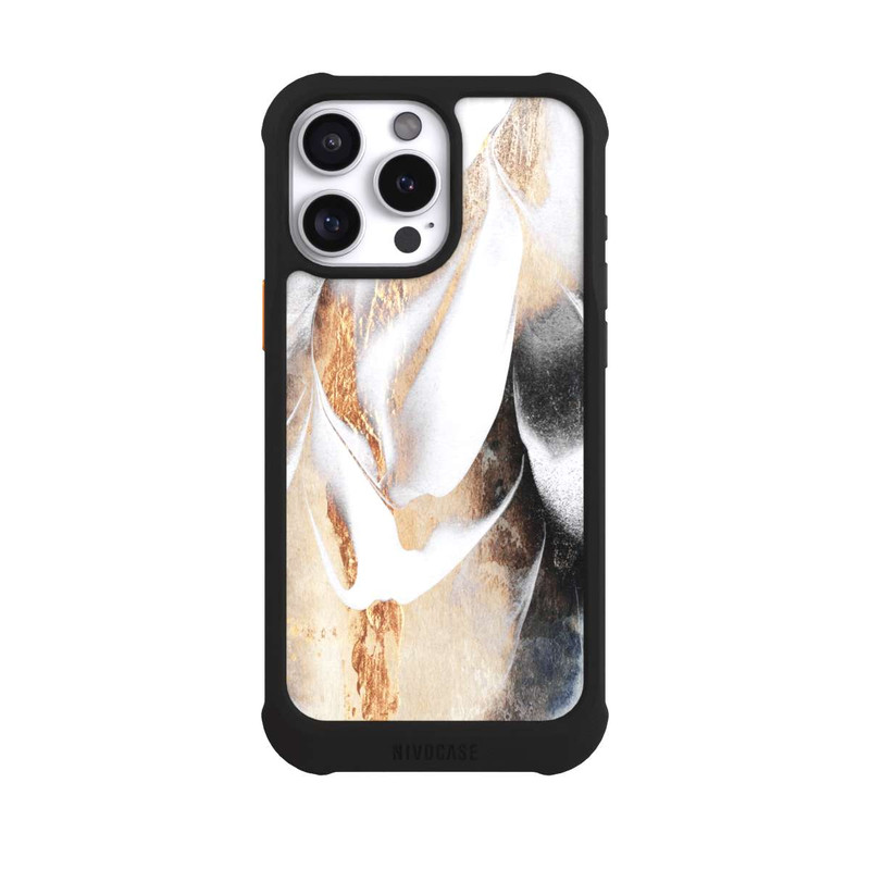 iPhone 16 Pro Max NIVOmax Beruhige Deine Seele Golddruck