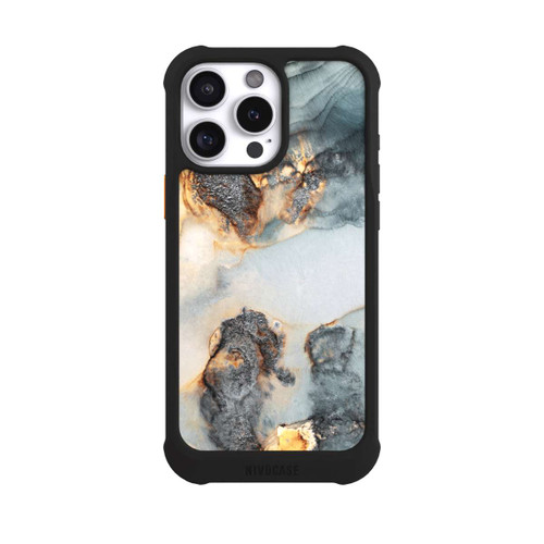 Apple iPhone 16 Pro Max NIVOmax Flutwellen Golddruck