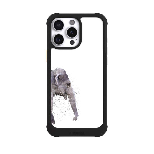 Apple iPhone 16 Pro Max NIVOmax Portrait d'éléphant