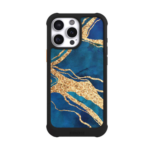 Apple iPhone 16 Pro Max NIVOmax Gemstone Blue Gold