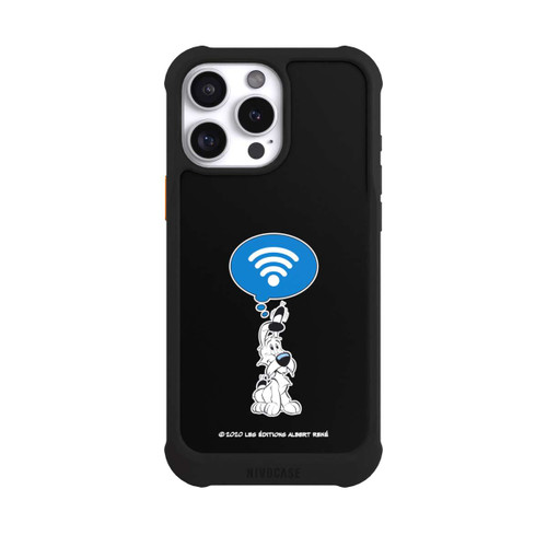 Apple iPhone 16 Pro Max NIVOmax Idéfix WI-FI Sur Fond Noir