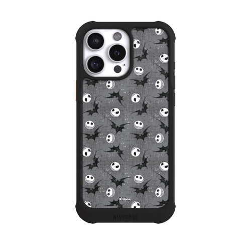 Apple iPhone 16 Pro Max NIVOmax Jack Grey Pattern Tim Burtons Nightmare before Christmas