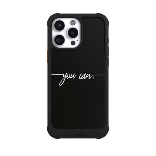 Apple iPhone 16 Pro Max NIVOmax You Can Schwarz