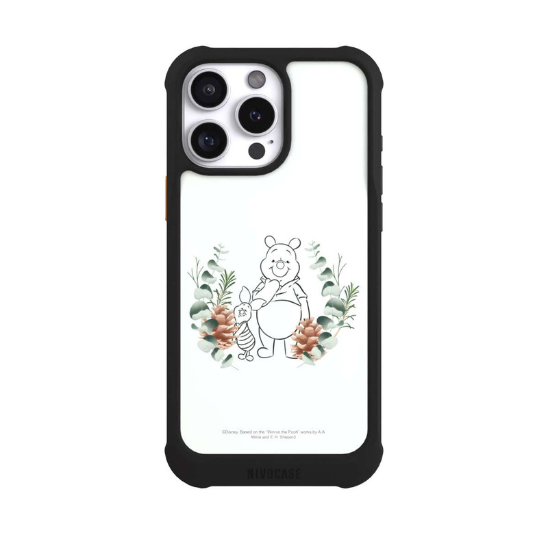 iPhone 16 Pro Max NIVOmax Grüne Liebe Puuh und Ferkel