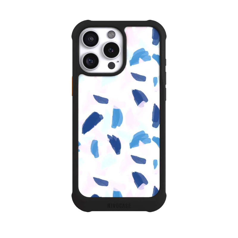 iPhone 16 Pro Max NIVOmax Blaue und rosa Farbe
