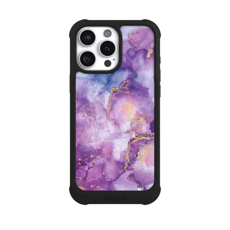 iPhone 16 Pro Max NIVOmax Encre tourbillonnante violette