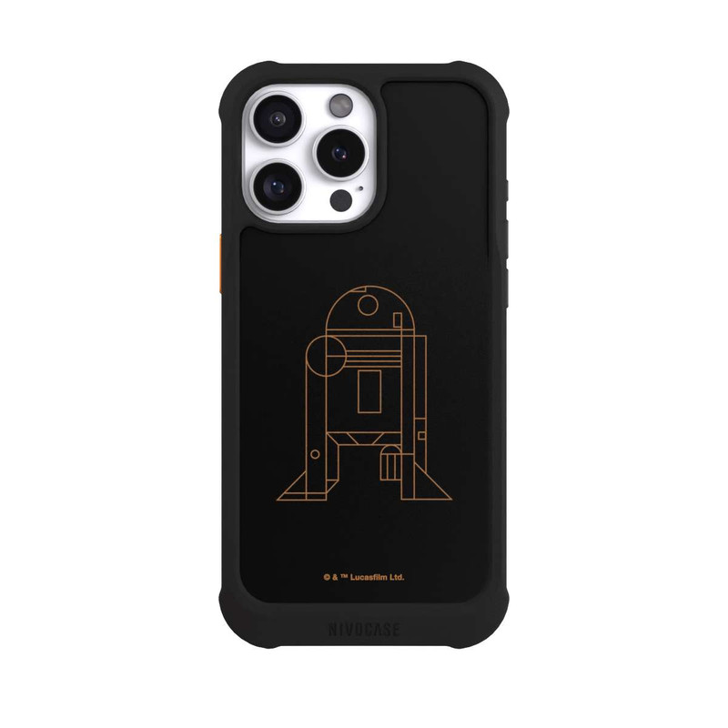 iPhone 16 Pro Max NIVOmax R2D2 Line Art