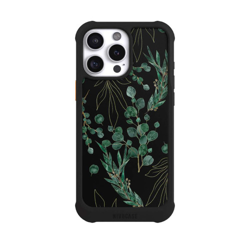 Apple iPhone 16 Pro Max NIVOmax Eucalyptus Leaves black