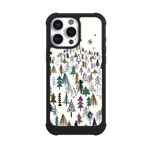 Apple iPhone 16 Pro Max NIVOmax Bergbäume Wald Lila