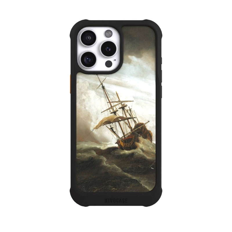 iPhone 16 Pro Max NIVOmax A Ship on the High Seas Caught by a Squall