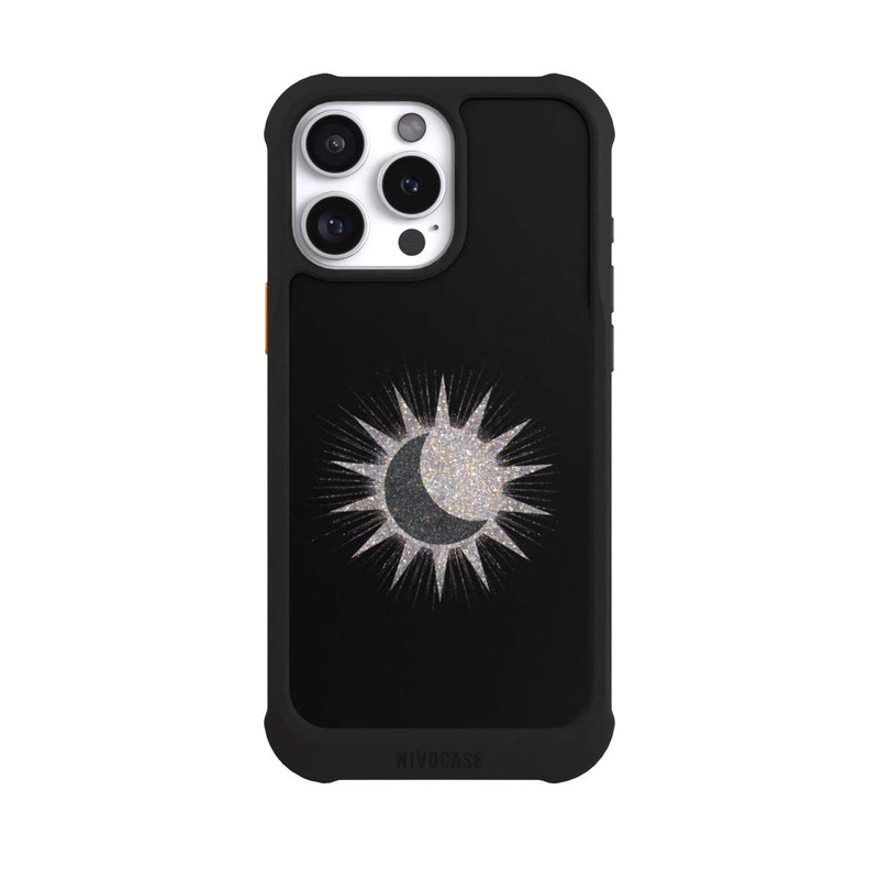 iPhone 16 Pro Max NIVOmax Lune Soleil Lumière