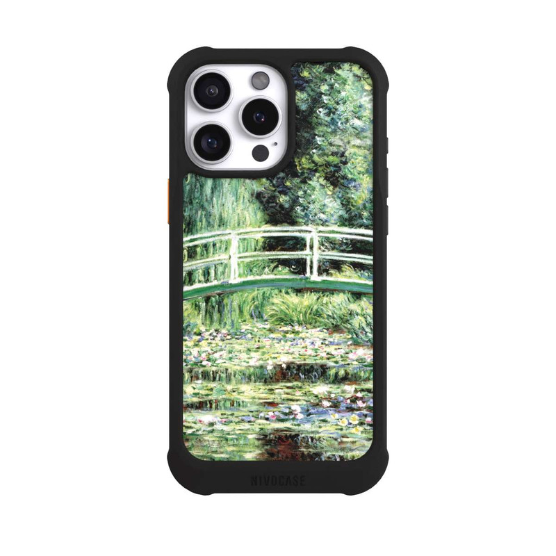 iPhone 16 Pro Max NIVOmax White Waterlilies by Claude Monet