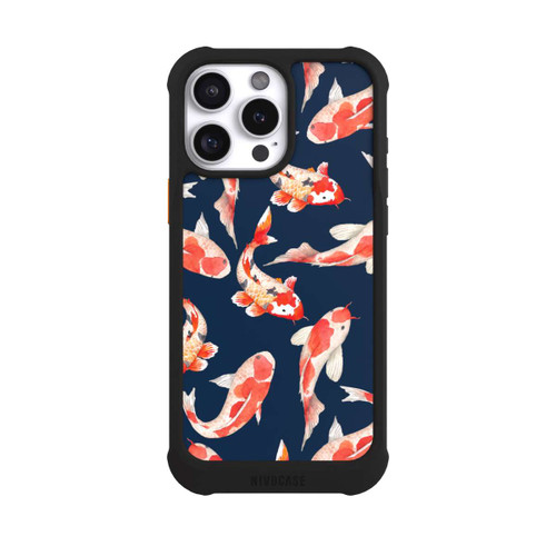 Apple iPhone 16 Pro Max NIVOmax Coral Fish on Blue Background